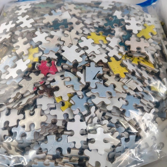 bagged jigsaw puzzle.