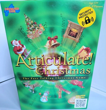 Game box for 'Articulate! Christmas' by Drummond Park on a white background