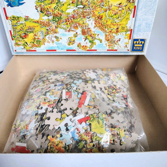 puzzle pieces in a bag