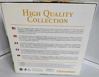 Clementoni High Quality Collection box with text and branding
