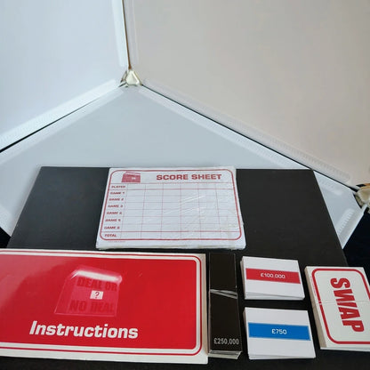 score sheets and instructions and swap cards