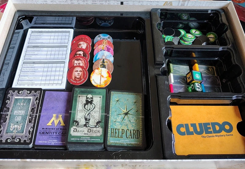 harry potter cluedo contents