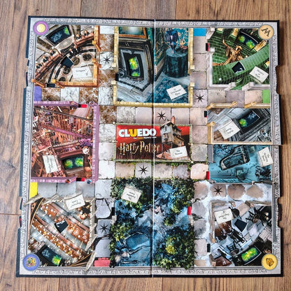 harry potter cluedo game board