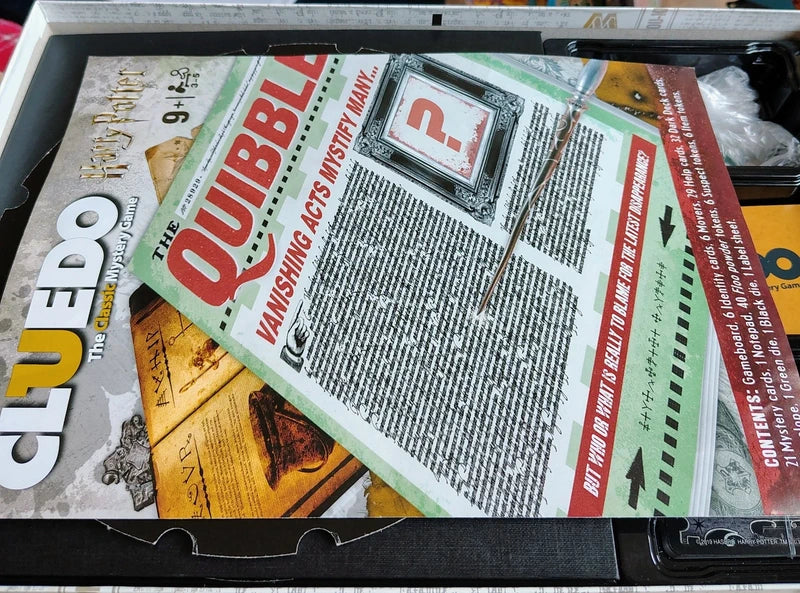 Harry potter cluedo rules