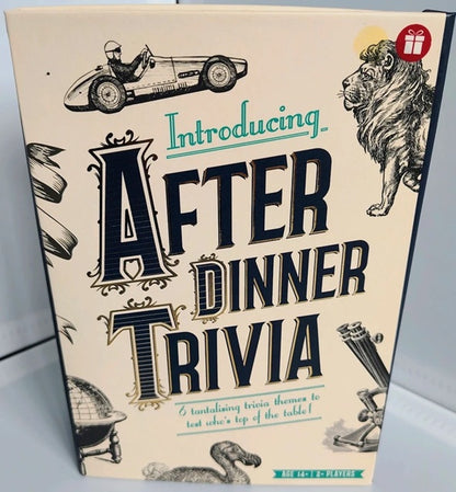 Introducing After Dinner Trivia Game by Marks and Spencer.