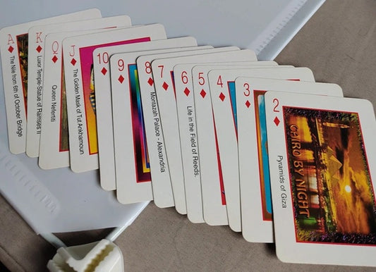 playing cards vintage set