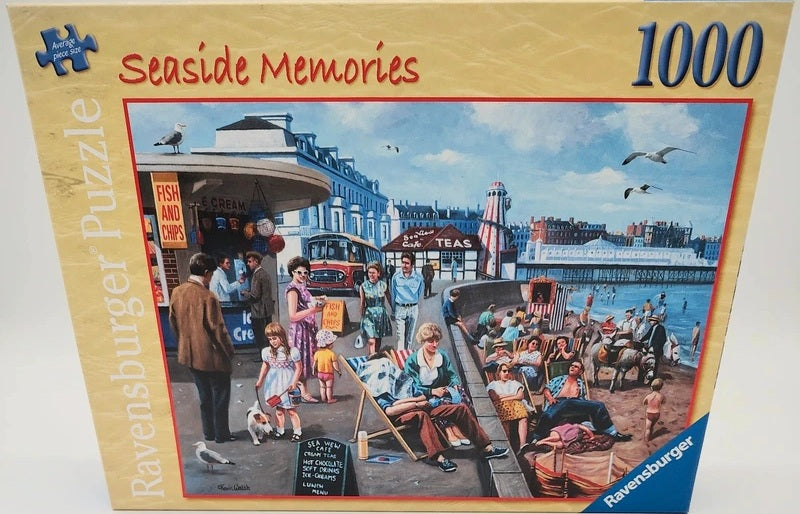 Seaside Memories Jigsaw Puzzle by Ravensburger. 1000 piece.