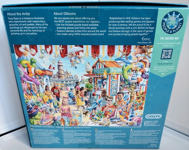 back of jigsaw puzzle box