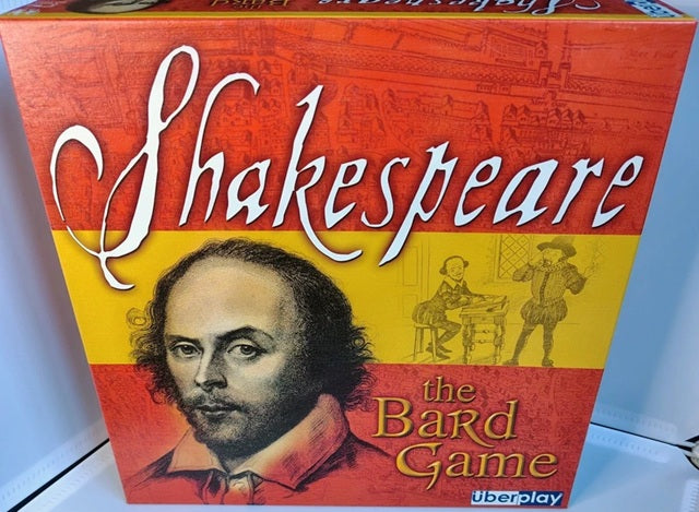 Shakespeare The Bard Board Game.