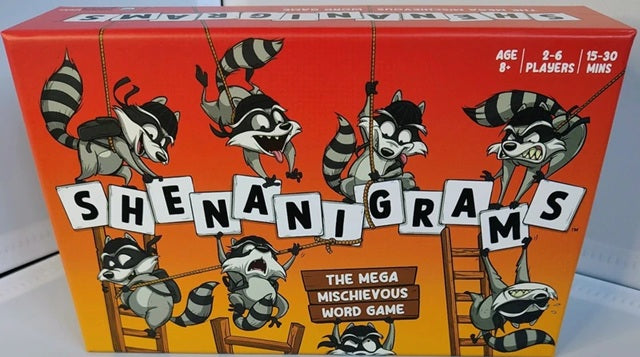 Shenanigrams Word Game.