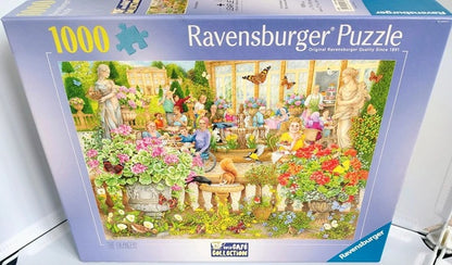 The Orangery jigsaw puzzle 1000 piece by Ravensburger.