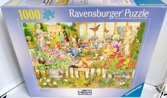 The Orangery jigsaw puzzle 1000 piece by Ravensburger.