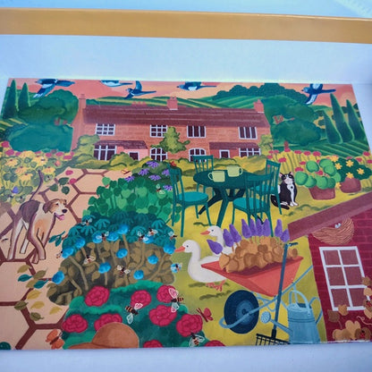 bee puzzle poster
