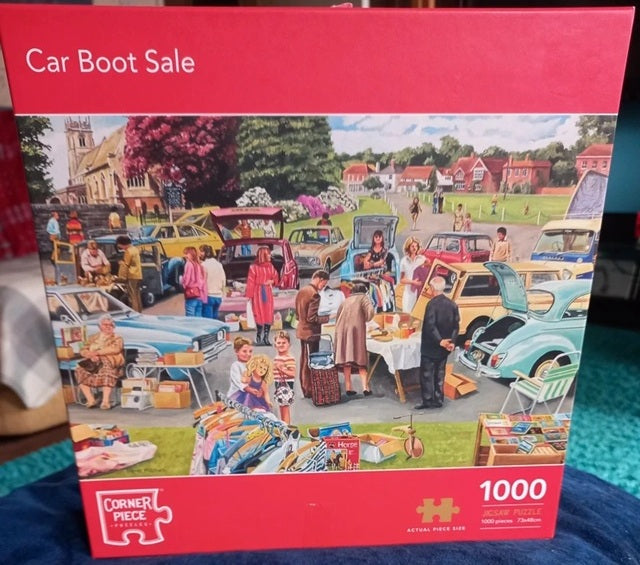 Car Boot Sale 1000 Piece Jigsaw Puzzle.
