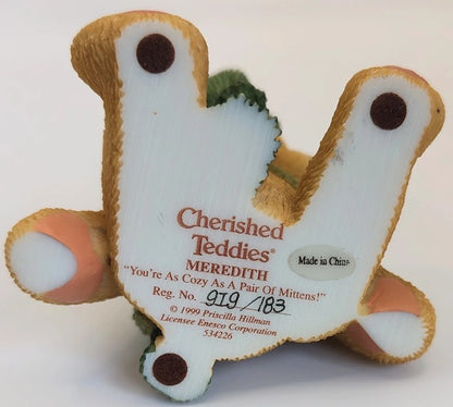 Cherished Teddies' branding on a white background