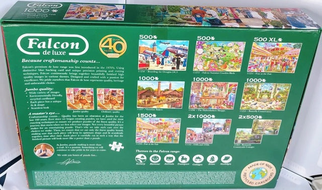 Back of jigsaw puzzle box.