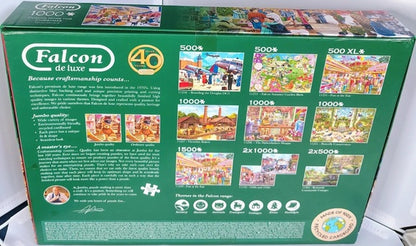 Back of jigsaw puzzle box.