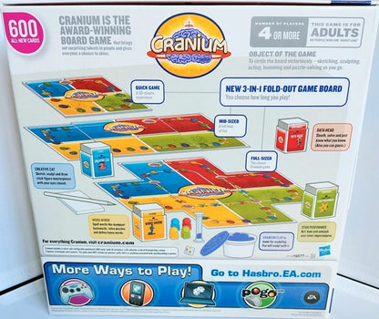 Board game box with Cranium branding and game board layout