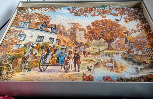 poster included with jigsaw puzzle.