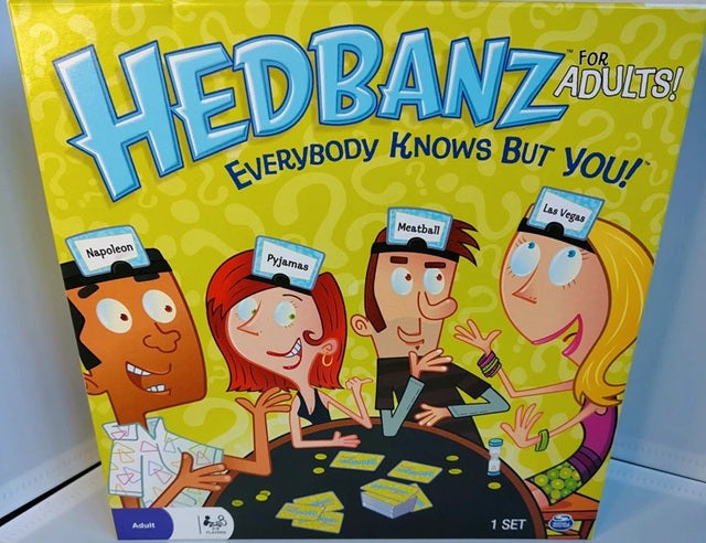 Hedbanz For Adults Game.