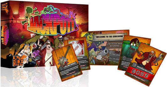 Jackpot card game. Zombie game. Joyride.