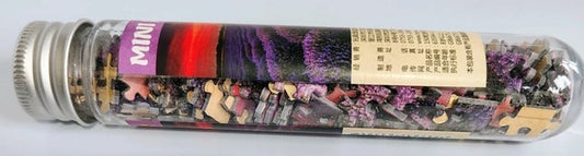 New Mini Jigsaw Puzzle – Lavender Fields in a Bottle 150 Piece Puzzle