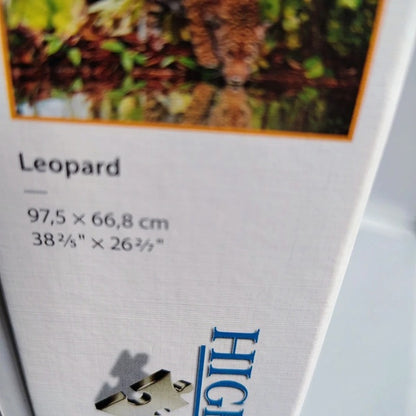 Pre‑Owned Clementoni Leopard 2000 Piece Jigsaw Puzzle – Contents Sealed