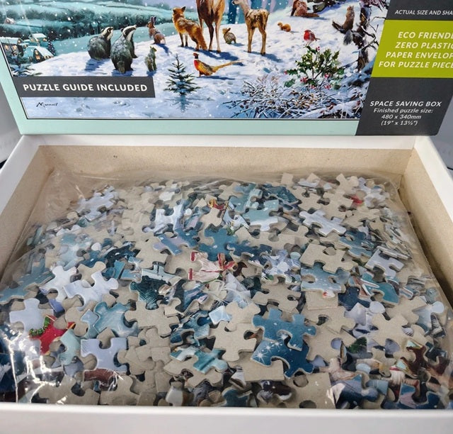 bagged jigsaw puzzle
