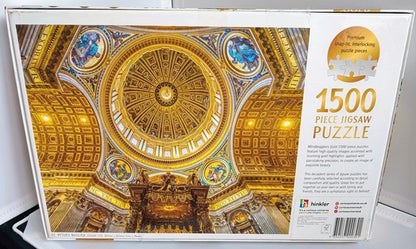 back of jigsaw puzzle box.