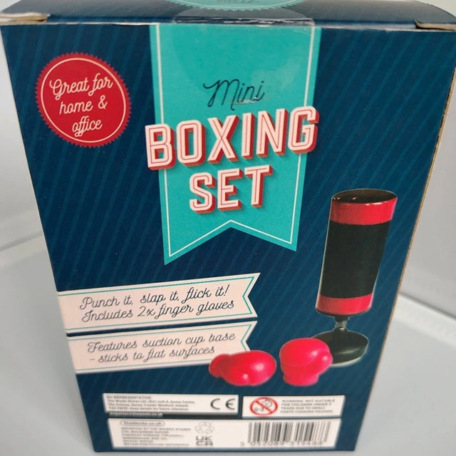 Mini Boxing Set back of box