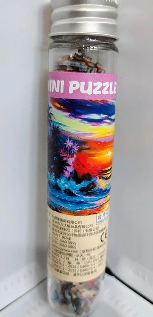 New Mini Jigsaw Puzzle – Sunset in a Bottle 150 Piece Puzzle