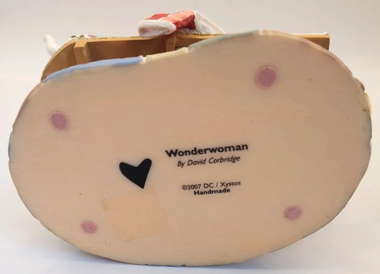 Piggin Wonderwoman figurine by David Corbridge made in 2007.