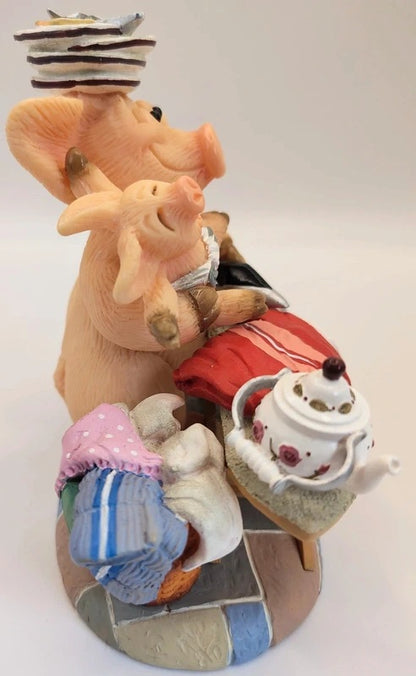 Piggin Wonderwoman figurine by David Corbridge made in 2007.