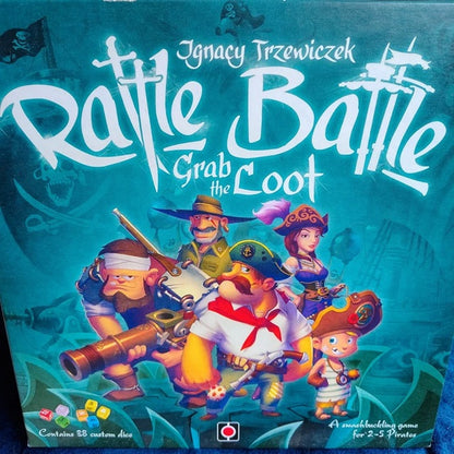 Rattle Battle Grab The Loot Board Game