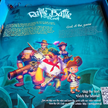 rattle battle grab the loot rules booklet