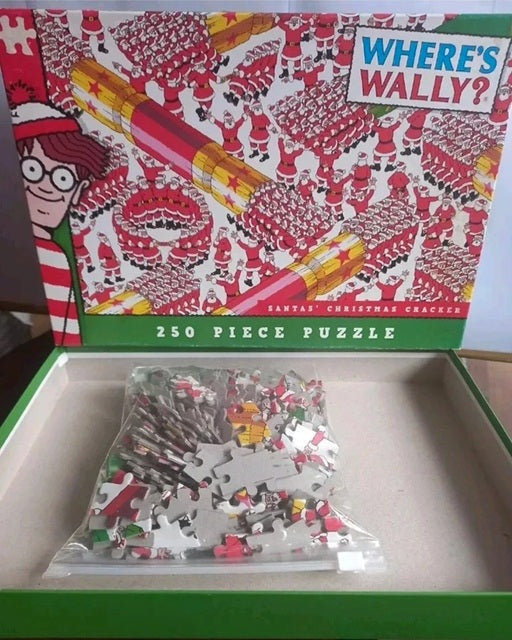 jigsaw puzzle pieces bagged